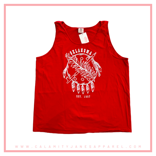 OKLAHOMA: Oklahoma Simple Dreamcatcher (TANK TOP)