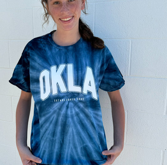 OKLA VINCENT TIE DYE (BLUE)