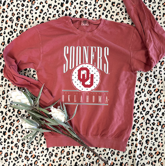 UNIV. OF OK 2024: OU Sooners Traditional Collegiate Tee (SWEATSHIRT)