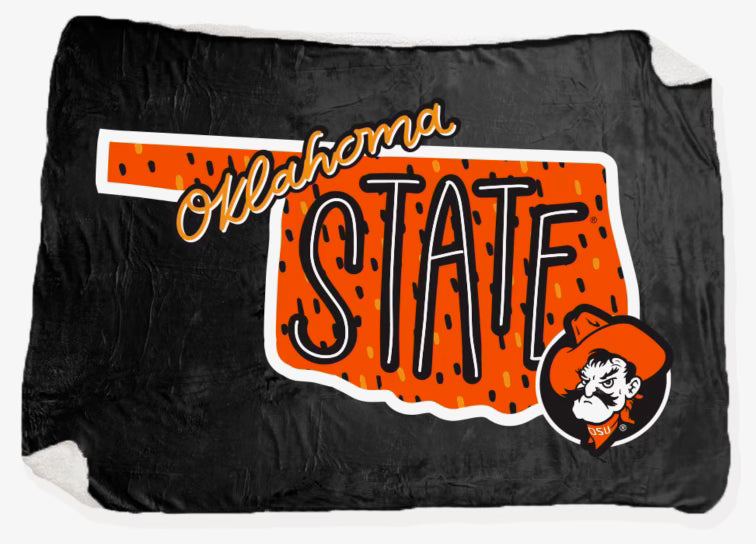 OK STATE 2024: OSU State Shape *BLANKET*