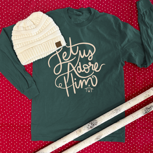 CHRISTMAS 2024: Let Us Adore Him (LONGSLEEVE)