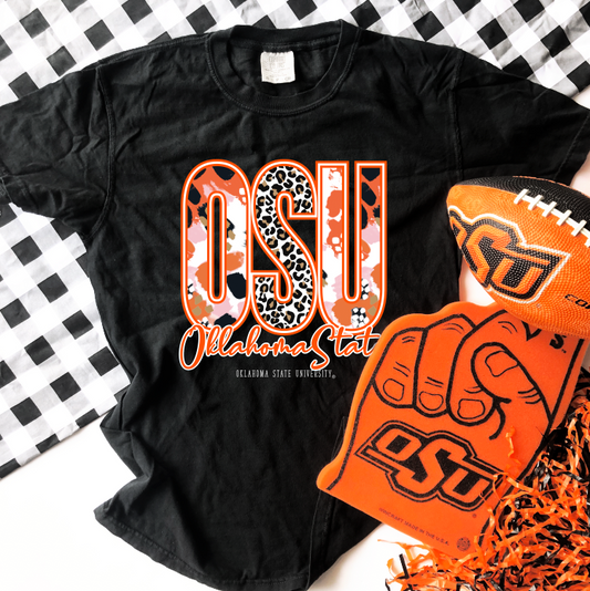 OK STATE 2021: OSU Mixed Patterns - SHORTSLEEVE