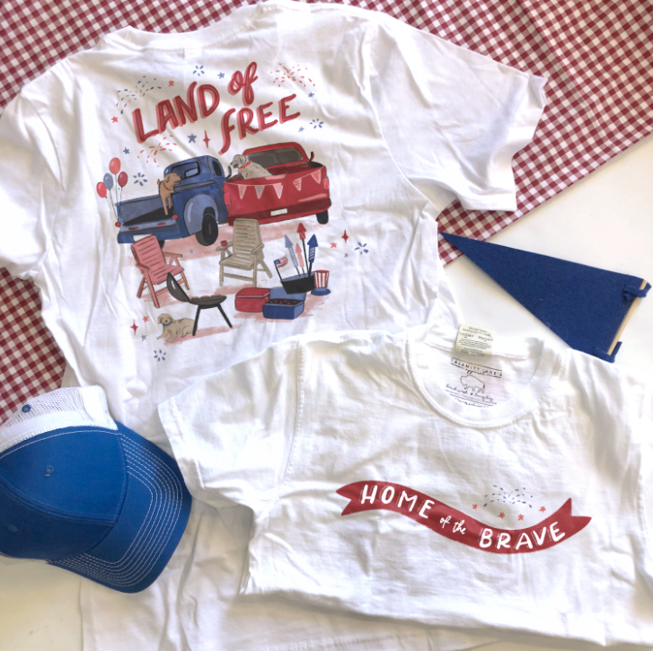 AMERICAN SPIRIT: Land of the Free, Home of the Brave (SHORTSLEEVE)