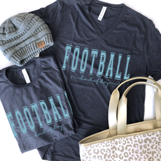 SPORTS LIFE (FALL 2022): Football Kinda Day (VNECK or CREW NECK)