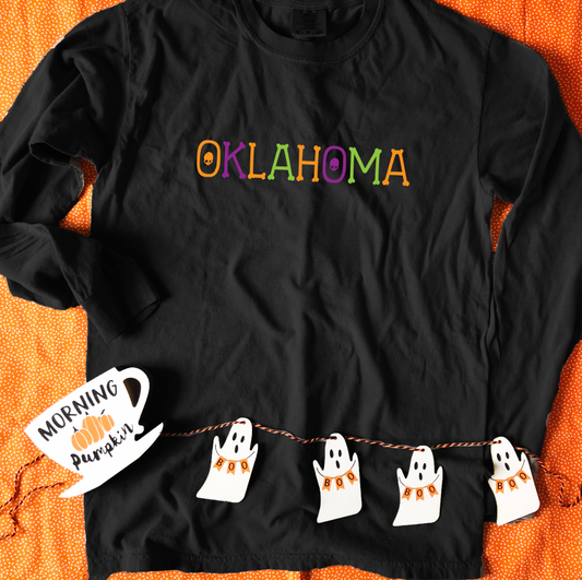 HALLOWEEN: Oklahoma "Skeletons" (LONGSLEEVE)