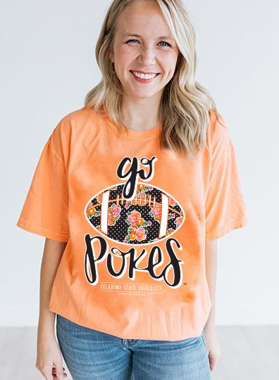 OK STATE 2019: Go Pokes Football - Shortsleeve